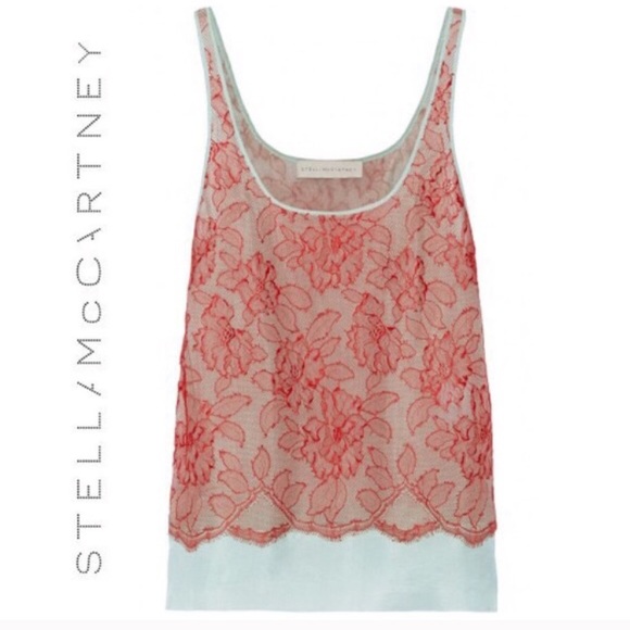 Stella McCartney Tops - Stella McCartney Silk Lace Top